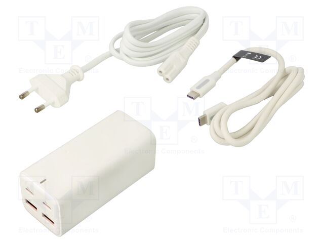Power supply: switching; 5÷20VDC; Out: USB A x2,USB C socket x2