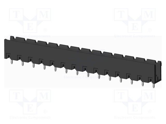 Connector: pluggable terminal block; socket; male; on PCBs