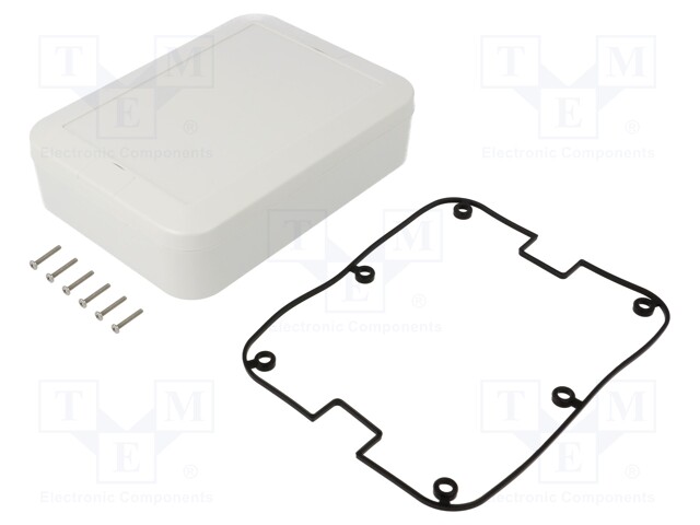 Enclosure: multipurpose; X: 130mm; Y: 175mm; Z: 45mm; WP; ASA; IP67