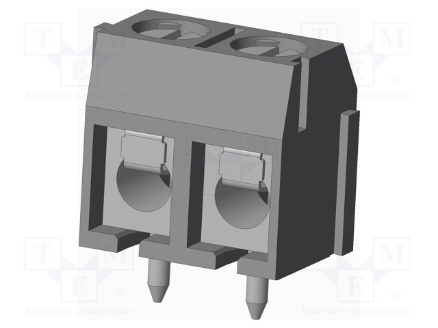 Connector: PCB terminal block; terminal; Plating: tinned; on PCBs