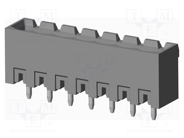 Connector: pluggable terminal block; socket; male; straight; THT
