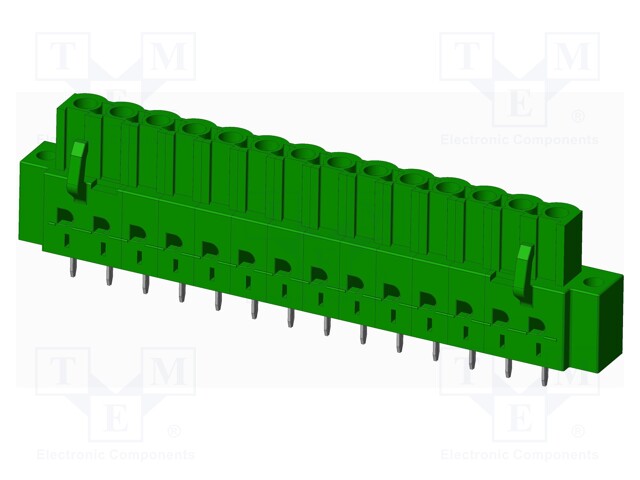 Connector: pluggable terminal block; socket; female; straight