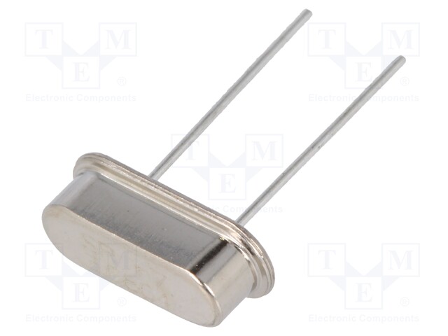 Resonator: quartz; 3.6864MHz; ±30ppm; 20pF; THT; HC49-S