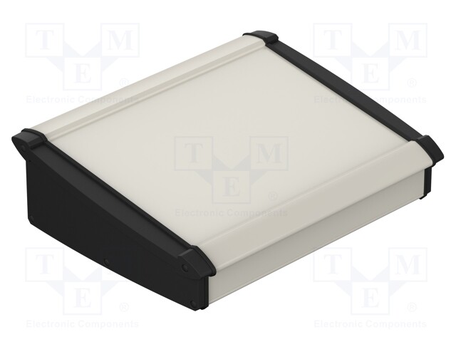 Enclosure: desktop; Alu-Topline; X: 265mm; Y: 232.6mm; Z: 86mm; IP65
