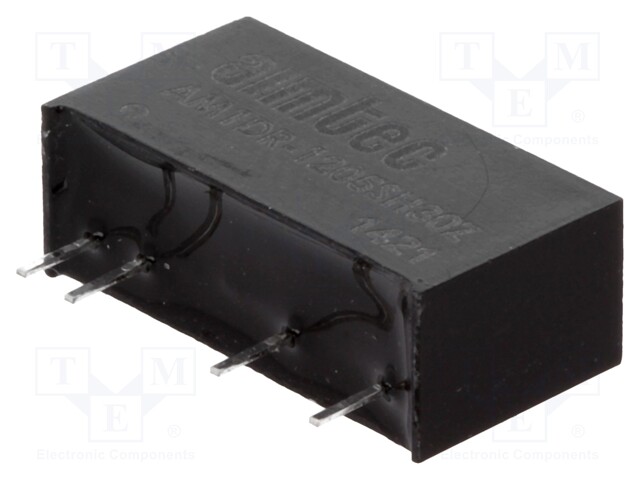 Converter: DC/DC; 1W; Uin: 10.8÷13.2V; 5VDC; Iout: 200mA; SIP7; 2.7g