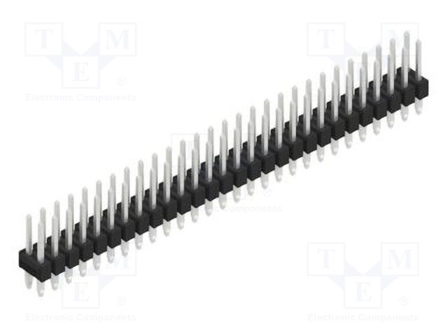 Connector: pin strips; pin header; male; PIN: 56; 2.54mm; THT; 2x28