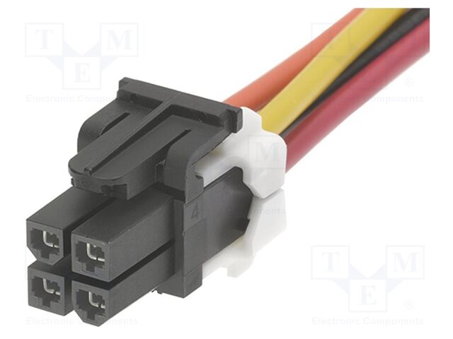 Minifit 4 Circuit 300MM Cable Assembly