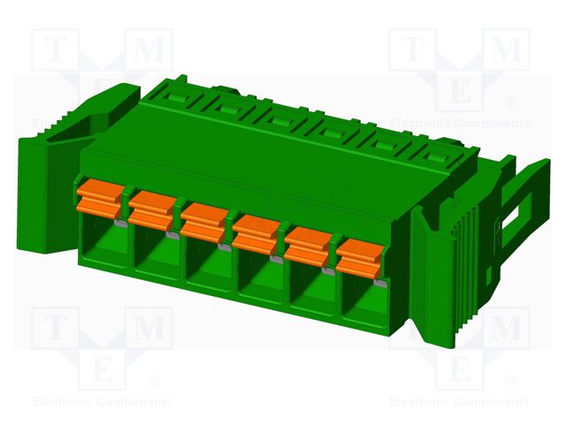 Connector: pluggable terminal block; plug; female; straight; 12A