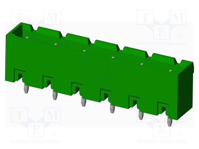 Connector: pluggable terminal block; socket; male; straight; THT