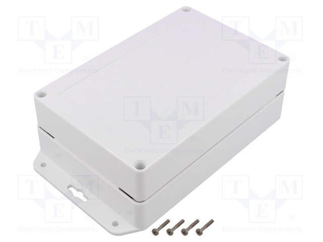 Enclosure: multipurpose; X: 180mm; Y: 120mm; Z: 60mm; ZP; ASA; white