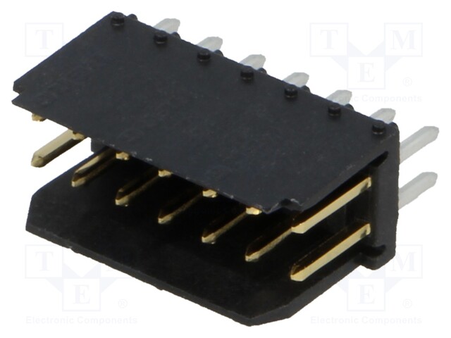 Socket; wire-board; male; DUBOX; 2.54mm; PIN: 14; THT; 3A; Layout: 2x7