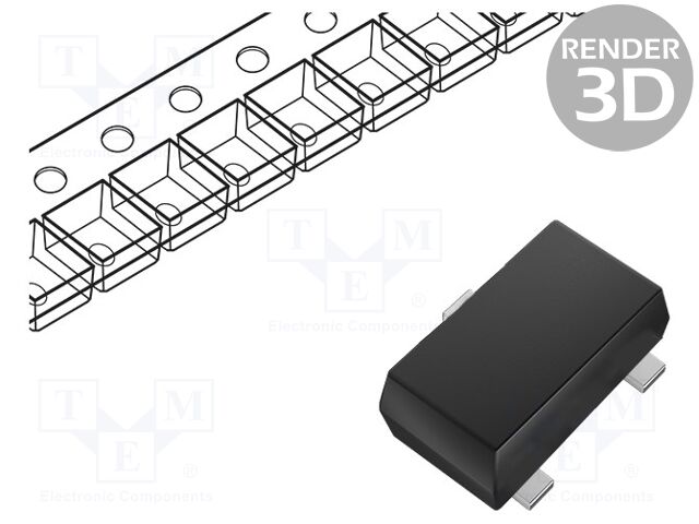 Diode: TVS array; Ubr: 4.5V; SOT-9X3-3; Features: ESD protection
