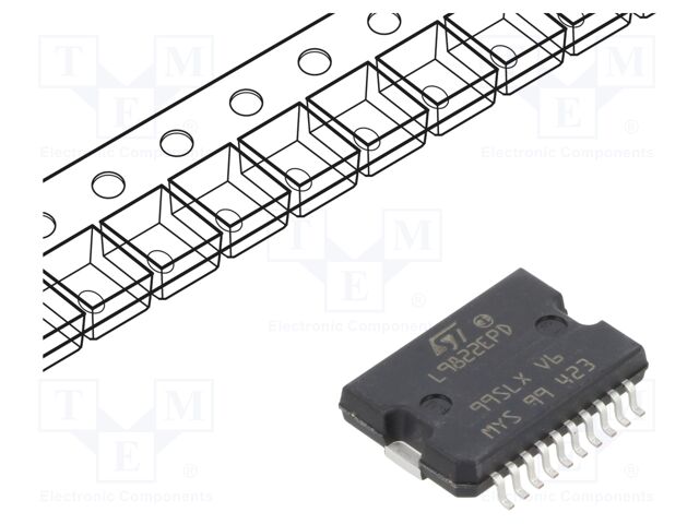 IC: driver; low-side; PowerSO20; Ch: 8; 4.5÷5.5V