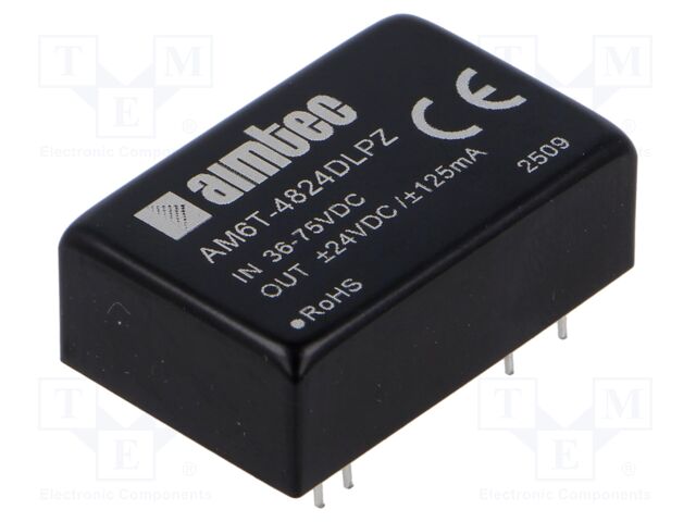 Converter: DC/DC; Protection: short circuit protection SCP