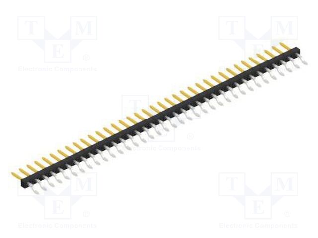 Connector: pin strips; pin header; male; PIN: 36; 2mm; SMT; 1x36