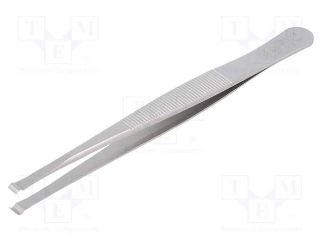 Tweezers; 115mm; positioning components