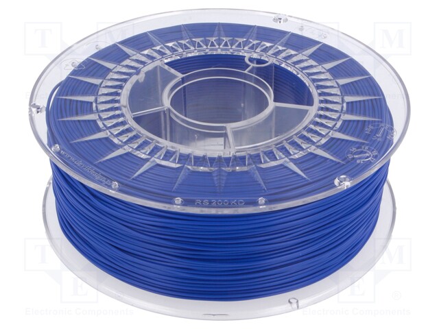 Filament: PLA; 1.75mm; blue; 200÷235°C; 1kg; ±0,05mm