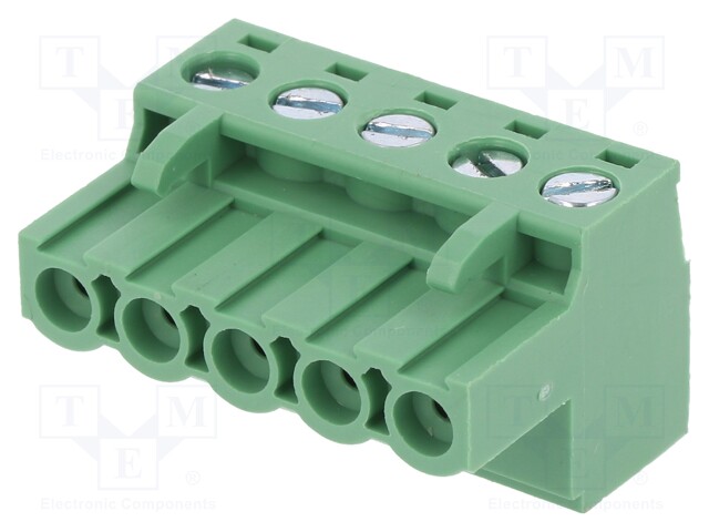 Pluggable terminal block; 5.08mm; ways: 5; straight; plug; female