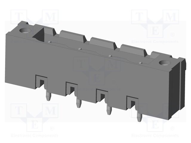 Connector: pluggable terminal block; socket; male; on PCBs