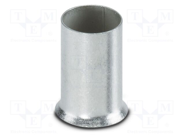Tip: bootlace ferrule; non-insulated; copper; 25mm2; tinned; 12mm