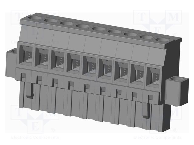 Connector: pluggable terminal block; plug; female; angled 90°