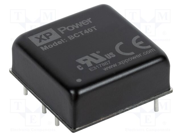 Converter: DC/DC; 40W; Uin: 9÷36VDC; Uout: 15VDC; Iout: 2.67A; 1"x1"
