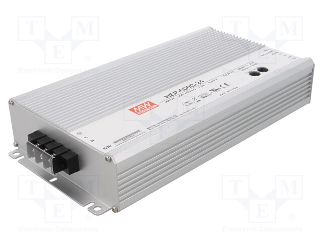 Charger: for rechargeable batteries; acid-lead; 70÷210Ah; 600W