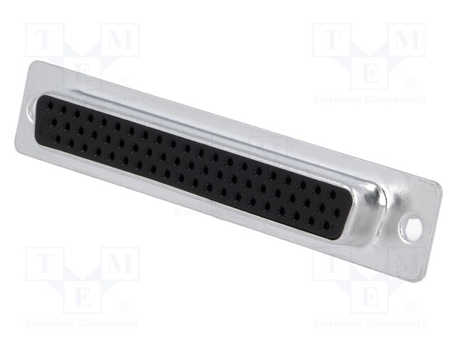 D-Sub HD; PIN: 62; plug; female; stamped and formed contacts