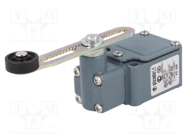 Limit switch; NO + NC; 6A; 400VAC; PG11; IP67; 40x49x33mm; -25÷80°C