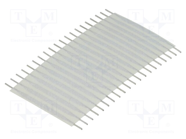 Connector: jumper cable; Cable ph: 2.54mm; L: 25.4mm; straight