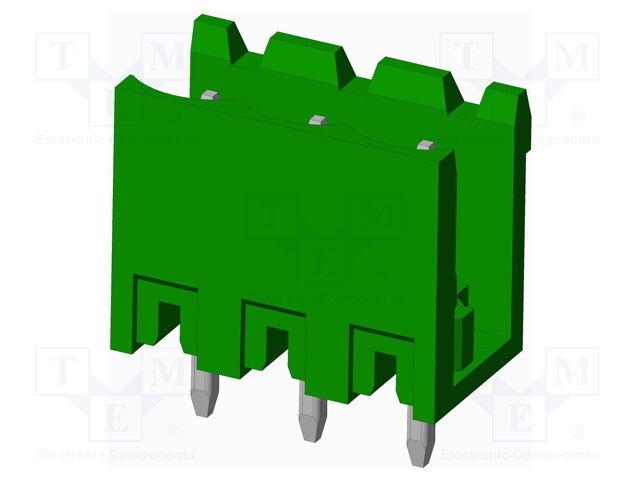 Connector: pluggable terminal block; socket; male; straight; THT