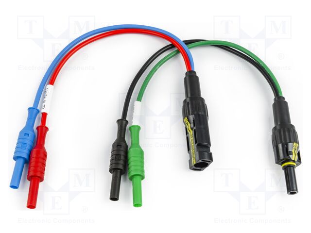 Test acces: adapter kit; photovoltaics; MC4; 4pcs.