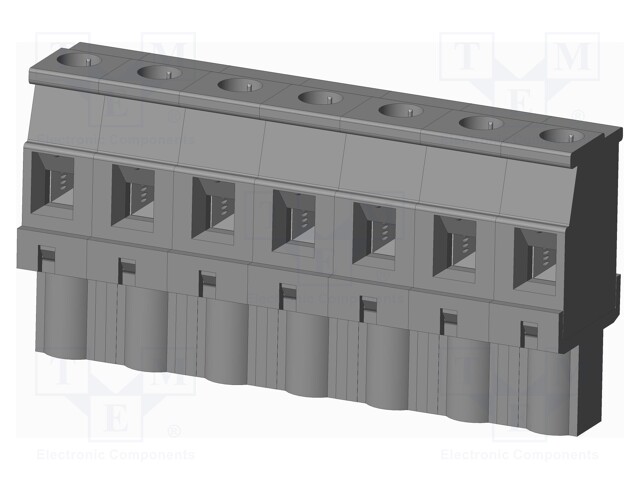 Connector: pluggable terminal block; plug; female; angled 90°