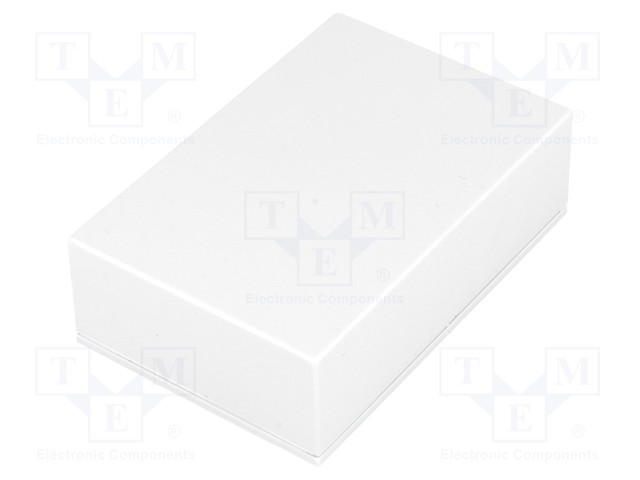 Enclosure: designed for potting; X: 60mm; Y: 90mm; Z: 28mm; ABS; grey
