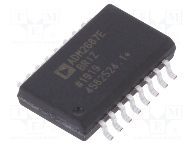 IC: interface; digital isolator; RS422 / RS485; 500kbps; SO16