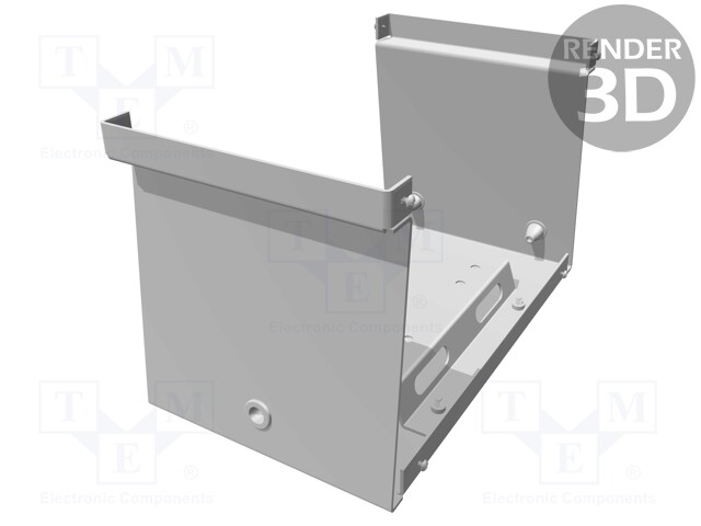 Enclosure: with panel; vented; 516; X: 216mm; Y: 365mm; Z: 235mm