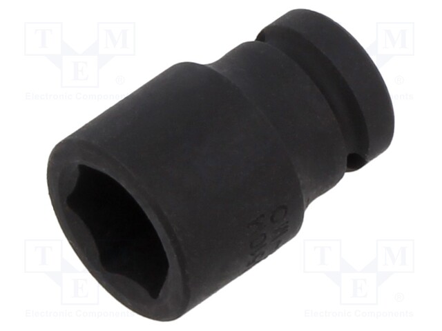 Wrench; 6-angles,hex socket,socket spanner; 1/4"; short,impact