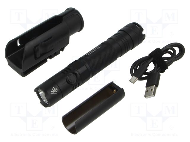 Torch: LED tactical; IP68; waterproof; 1lm,55lm,300lm,1200lm