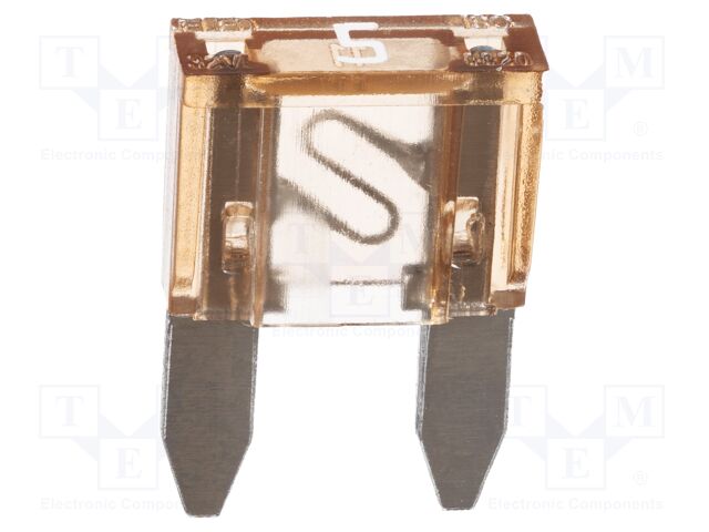 Fuse: fuse; 5A; 32VDC; automotive; 11.1mm; 11.1x3.9x17.2mm