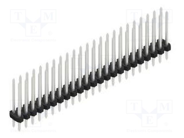 Connector: pin strips; pin header; male; PIN: 46; 2mm; THT; 2x23