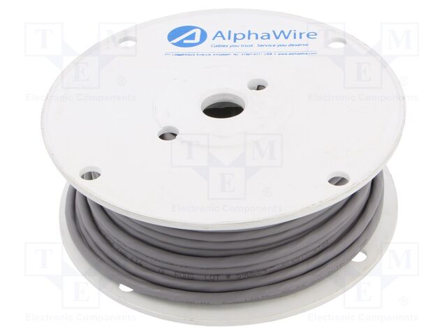 Wire; CSA CMG FT4,UL AWM 2576,UL CM,VW-1; 3x22AWG; Al-PET foil