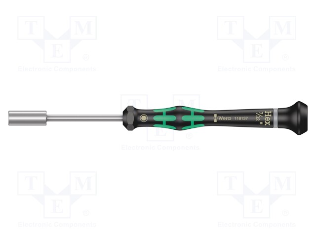 Screwdriver; hex socket; precision; Series: Kraftform Micro