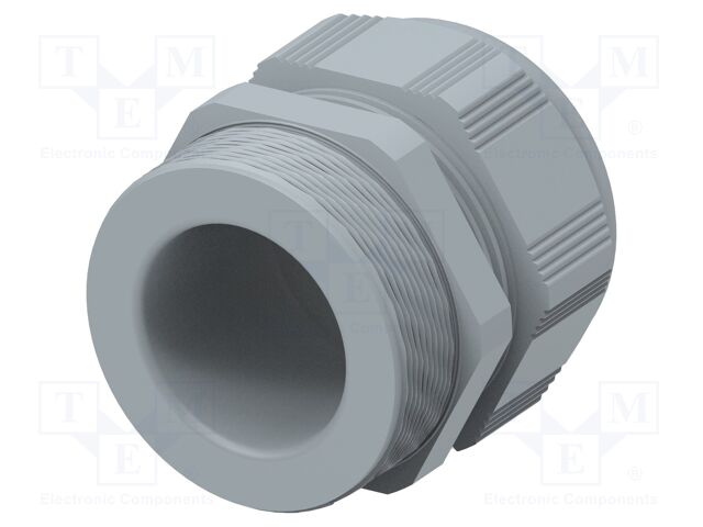 Cable gland; without nut; M63; 1.5; IP68; Mat: polyamide; grey