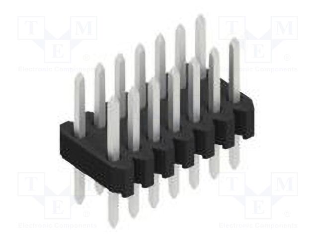 Connector: pin strips; pin header; male; PIN: 14; 1.27mm; THT; 2x7