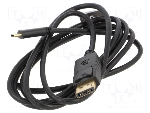 Adapter; DisplayPort 1.2,USB 3.1; DisplayPort plug,USB C plug