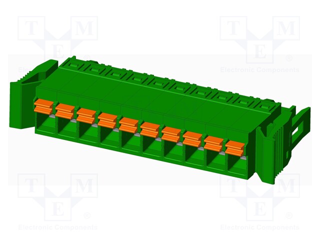 Connector: pluggable terminal block; plug; female; straight; 12A