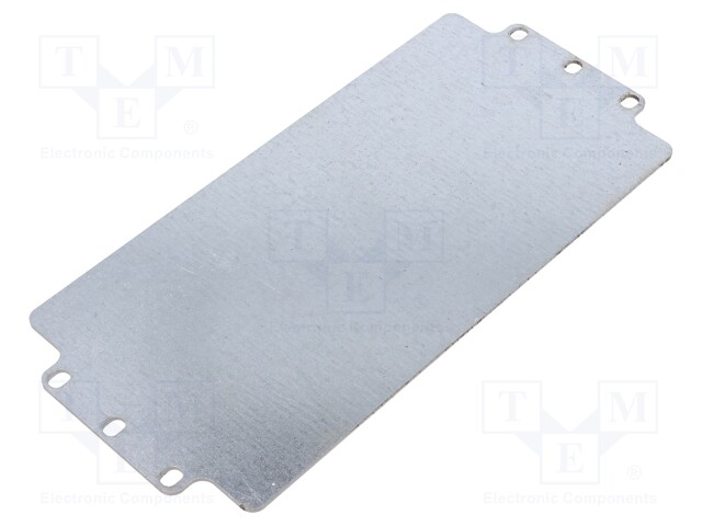 Mounting plate; steel; for enclosures