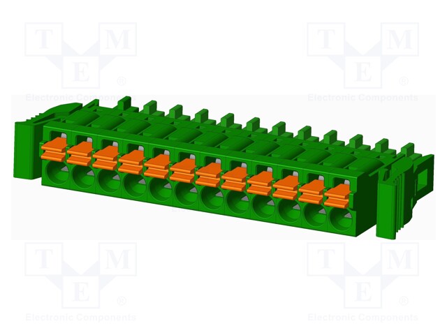 Connector: pluggable terminal block; plug; female; straight; 5.5A