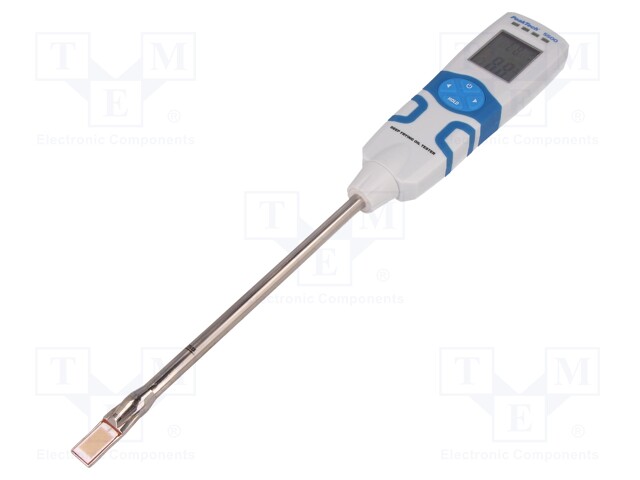 Frying oil tester; 30÷200°C; IP65; Equipment: hard case