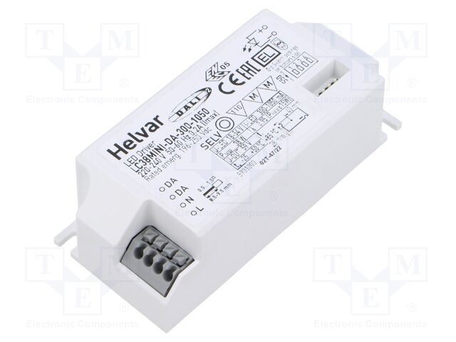 Power supply: switching; LED; OUT: 1